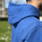 Sudadera Azul Algodón Cicloturista La Cubilla Capucha