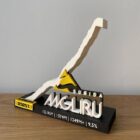 Altimetría 3D Subida Angliru